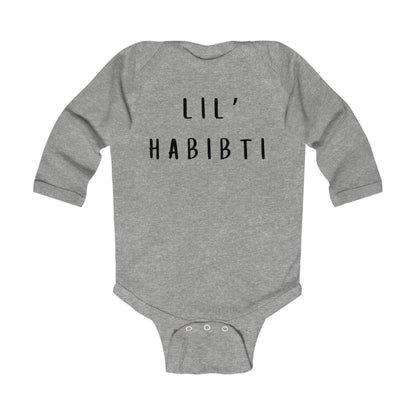 Lil' Habibti Long Sleeved Onesie for Muslim Baby | NB to 18 months - SunnahBay
