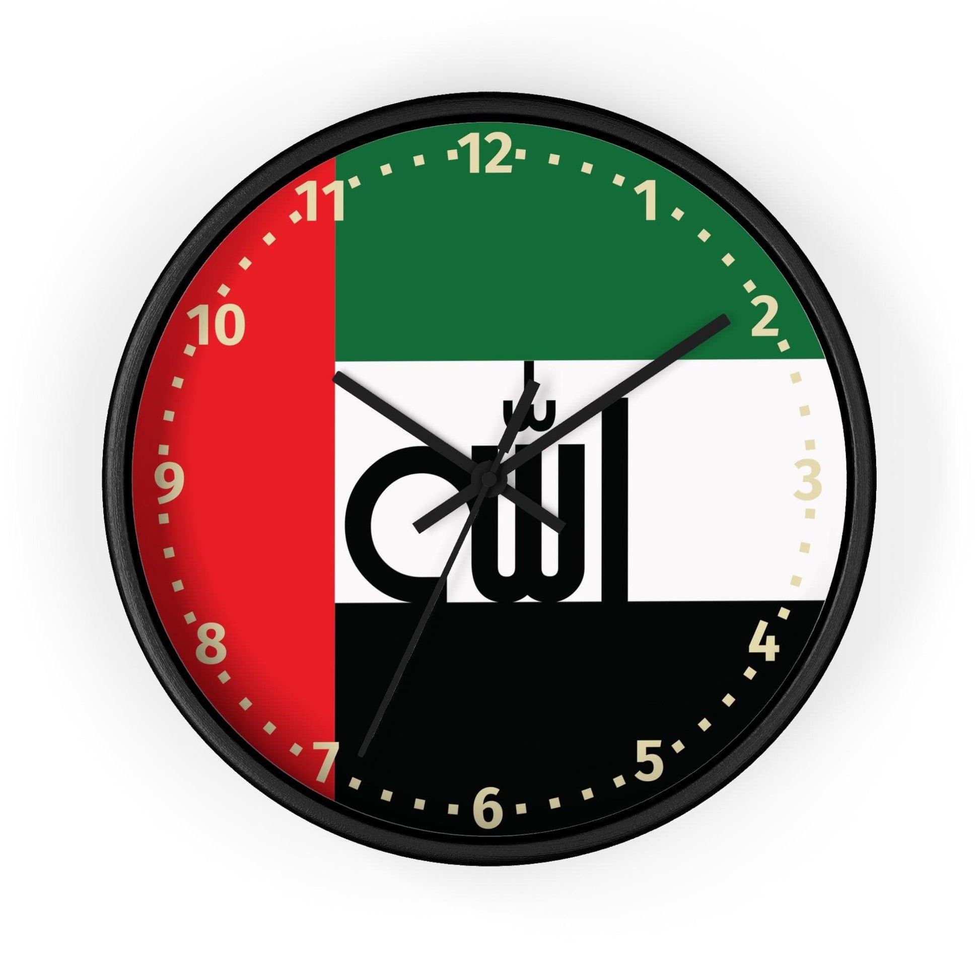 Palestinian Flag Clock
