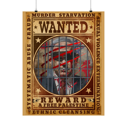Benjamin Netanyahu's Wanted Poster