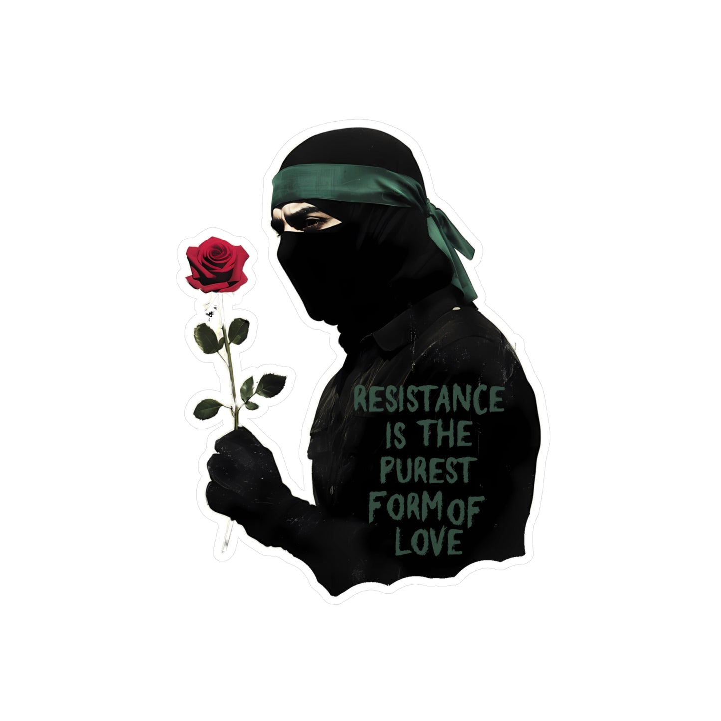 Resistance is the Purest Form of Love Sticker