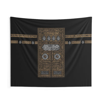 Black Kaaba Tapestry