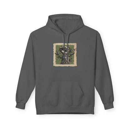 Olive and Keffiyeh Palestine Hoodie