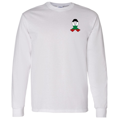 Palestine Awareness Ribbon Long Sleeve Tshirt