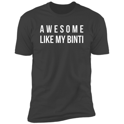 Awesome Like My Binti Muslim Dad Tshirt