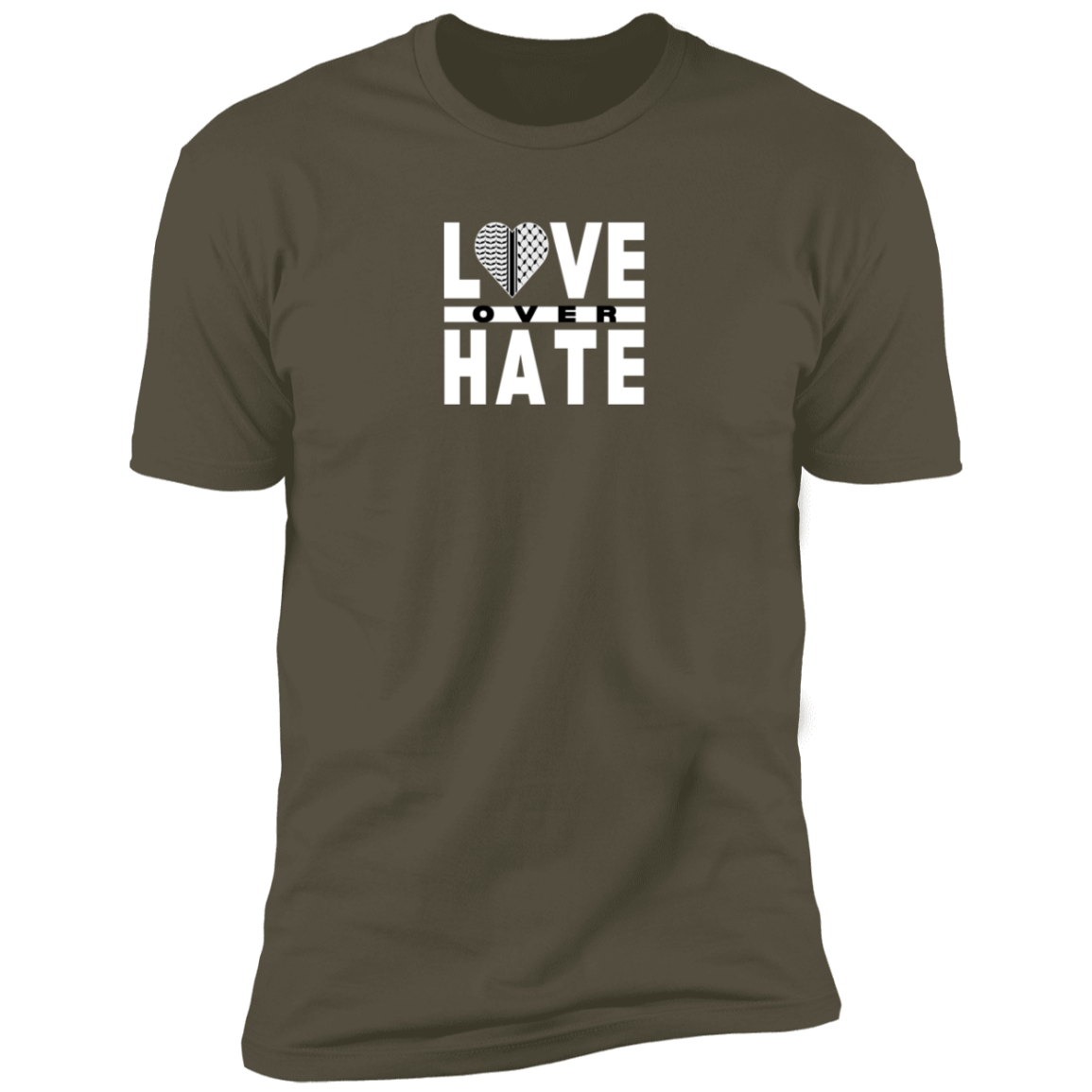 Love over Hate Palestine Tshirt