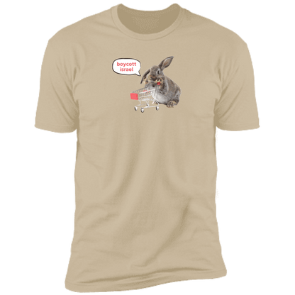 B0yc0tt I$rael Palestinian Support Bunny Tshirt