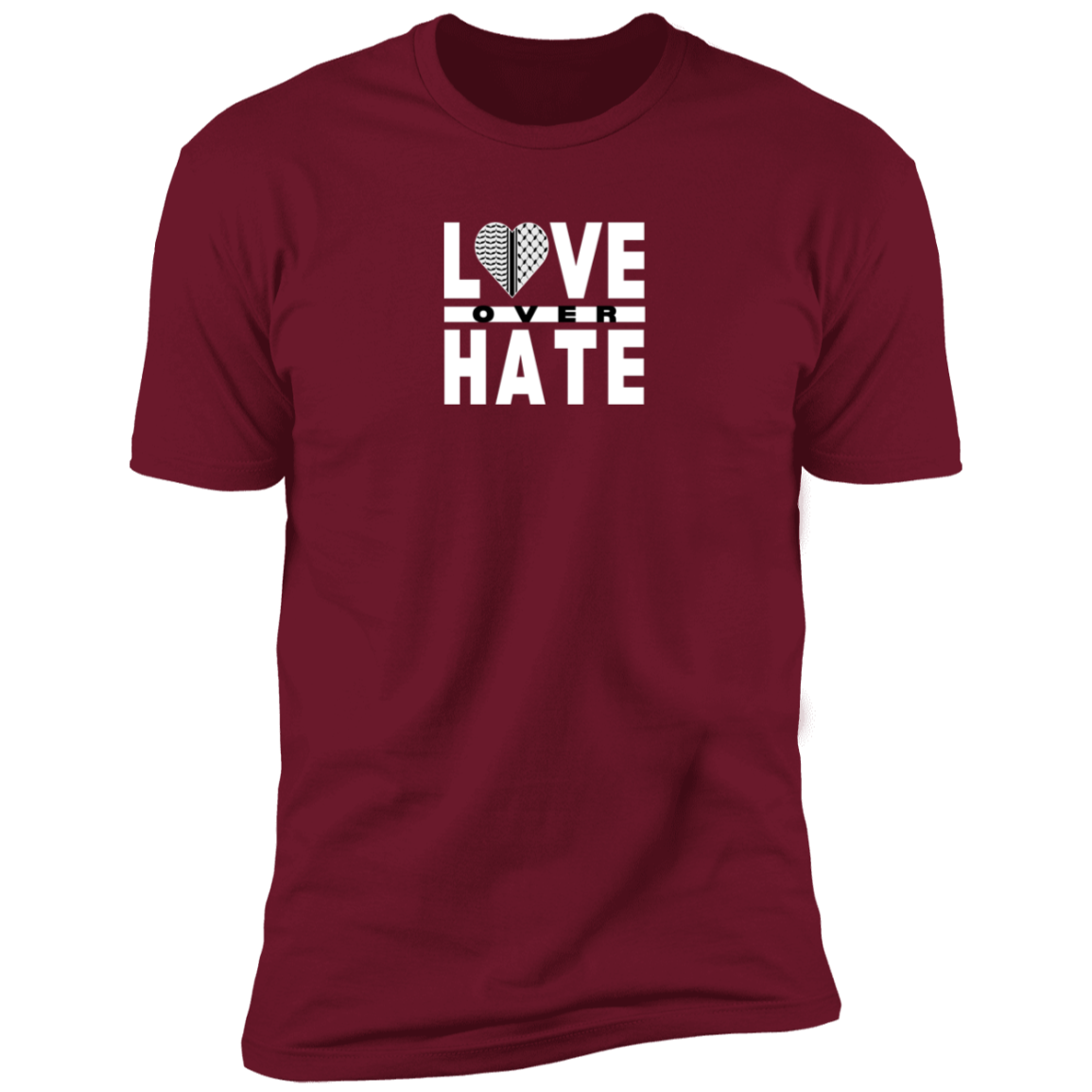 Love over Hate Palestine Tshirt