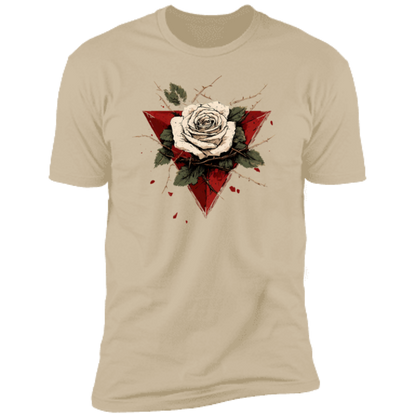 Beautiful White Rose Palestinian Resistance Tshirt