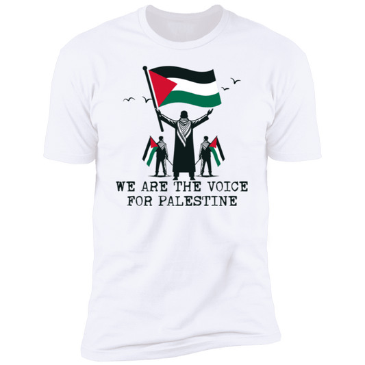 We are the Voice for Palestine Tshirt - SunnahBay