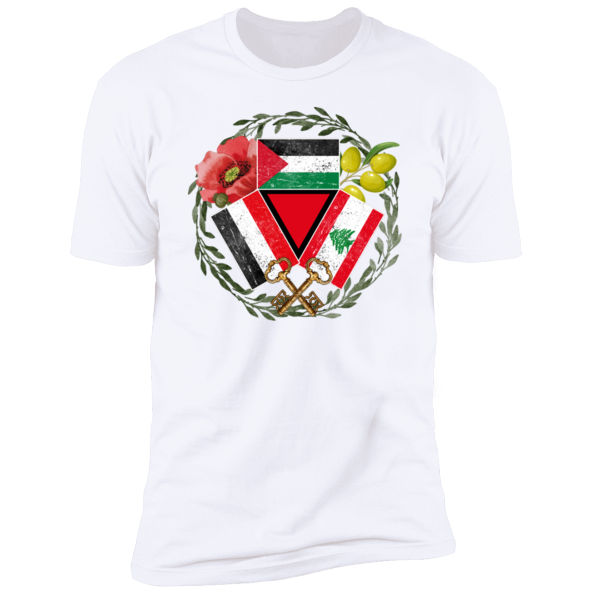 Trilogy of Brothers Palestinian Tshirt