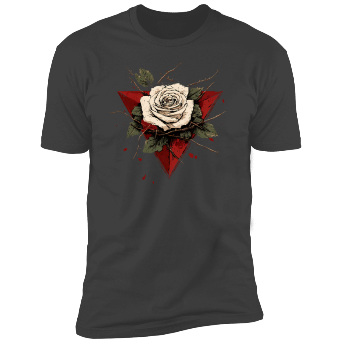 Beautiful White Rose Palestinian Resistance Tshirt