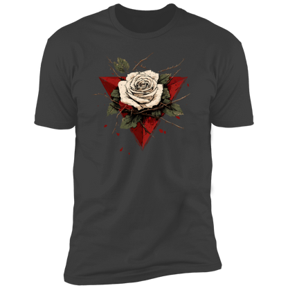 Beautiful White Rose Palestinian Resistance Tshirt