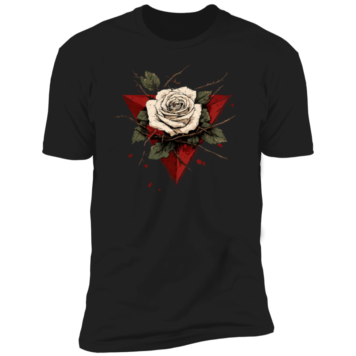 Beautiful White Rose Palestinian Resistance Tshirt