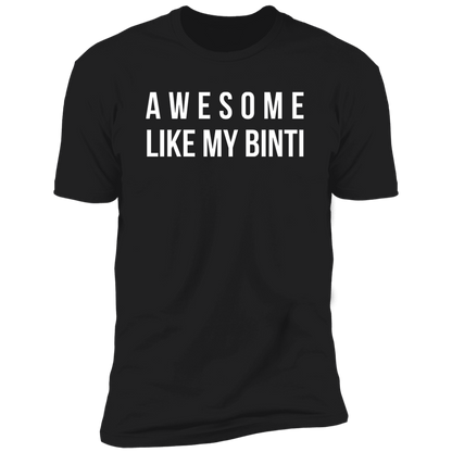 Awesome Like My Binti Muslim Dad Tshirt