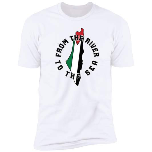 From the River to the Sea Palestinian Support T-shirt - SunnahBay