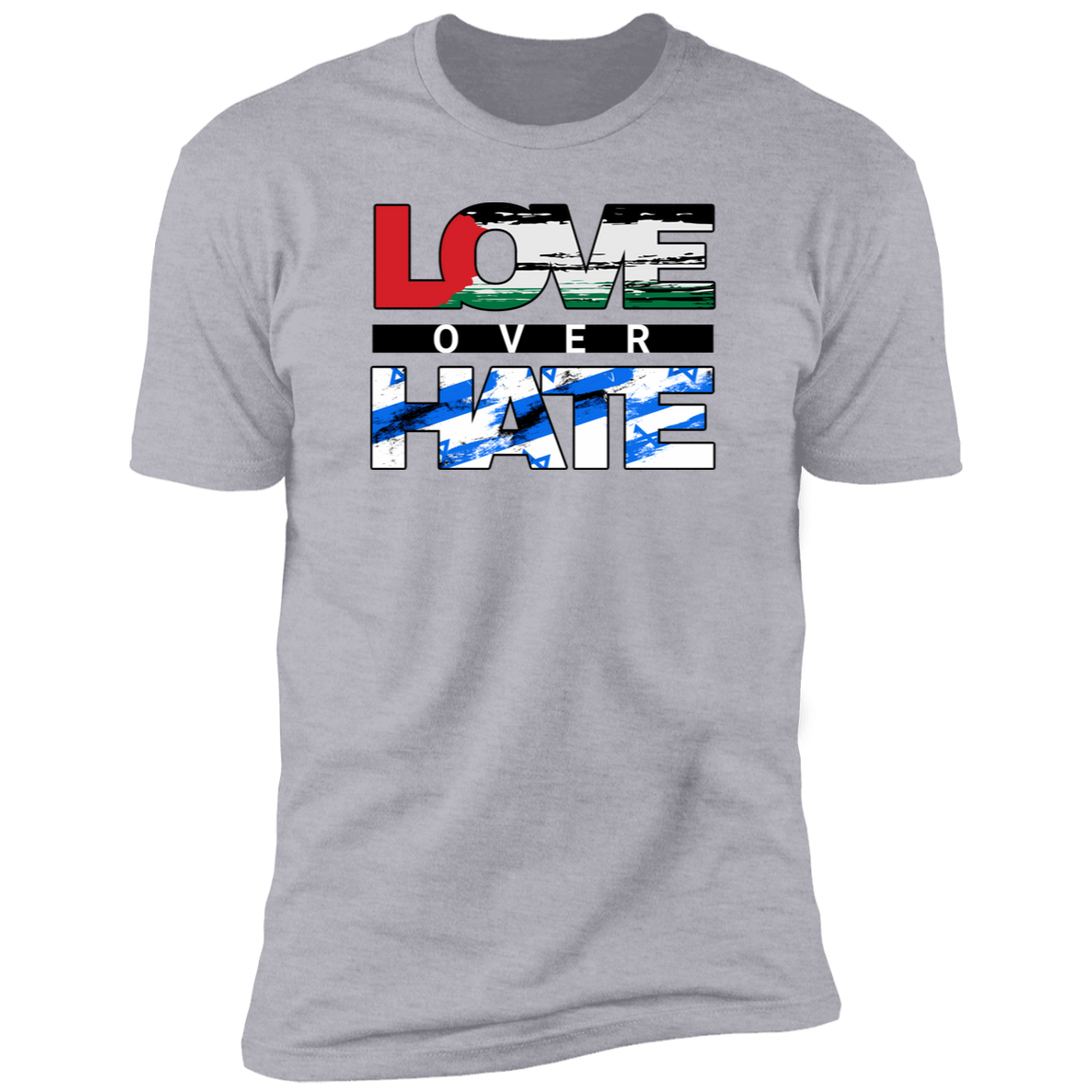 Love and Hate Palestine Support Tshirt