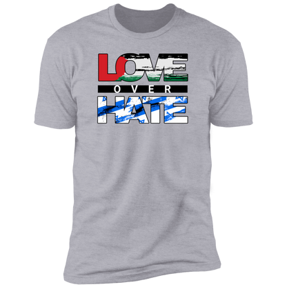 Love and Hate Palestine Support Tshirt