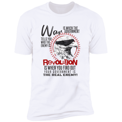 War vs Revolution Anti Government Tshirt