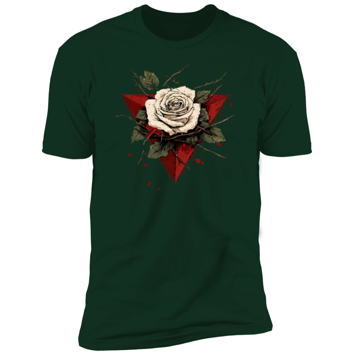 Beautiful White Rose Palestinian Resistance Tshirt