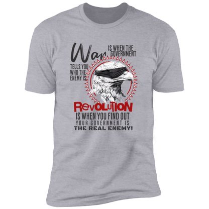 War vs Revolution Anti Government Tshirt