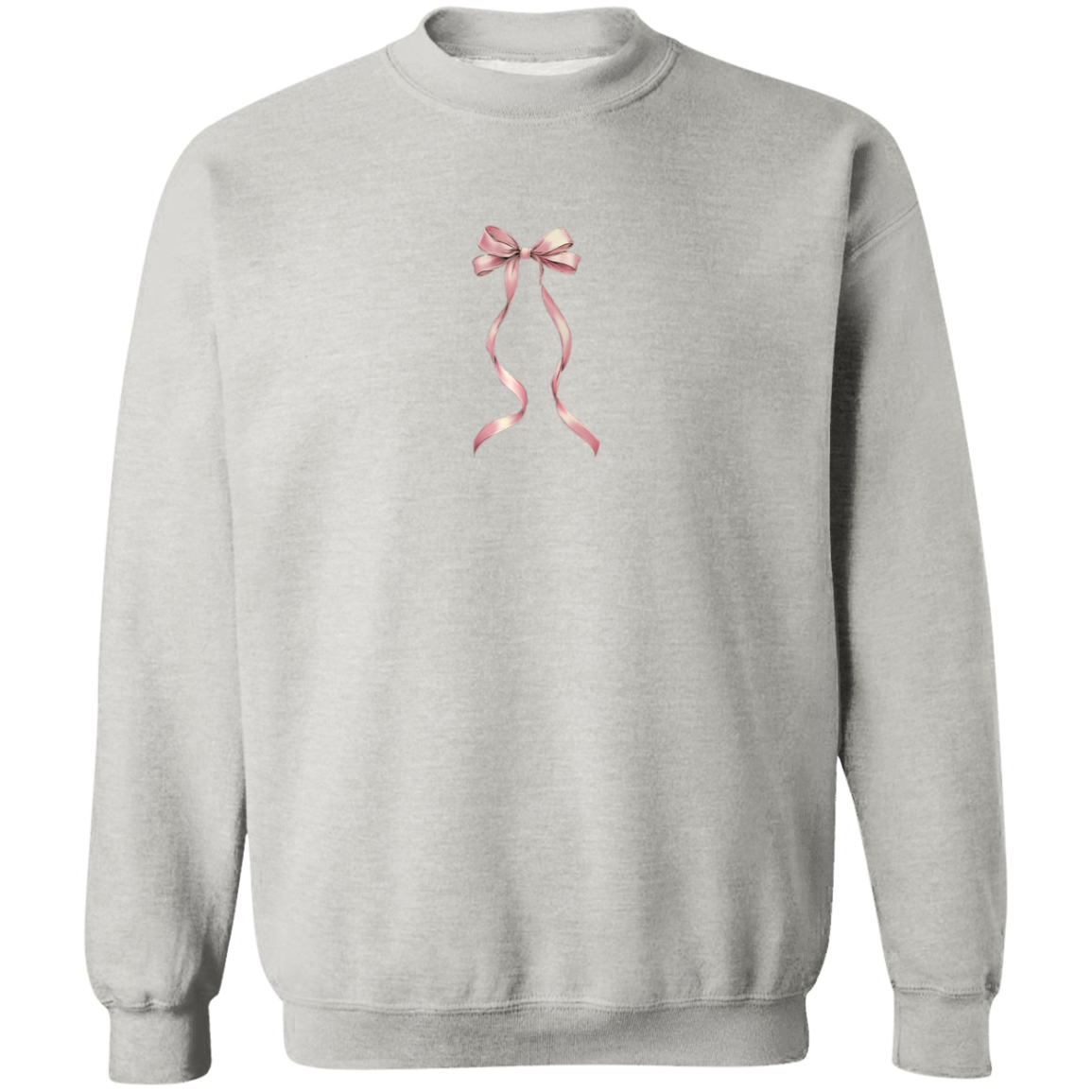 Girly Vintage Bow Crewneck Sweatshirt