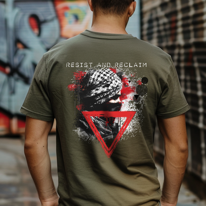 Resist and Reclaim Palestine Resistance Tshirt