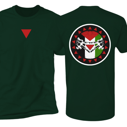 Triangle Target Hand Sign Palestine Resistance Tshirt