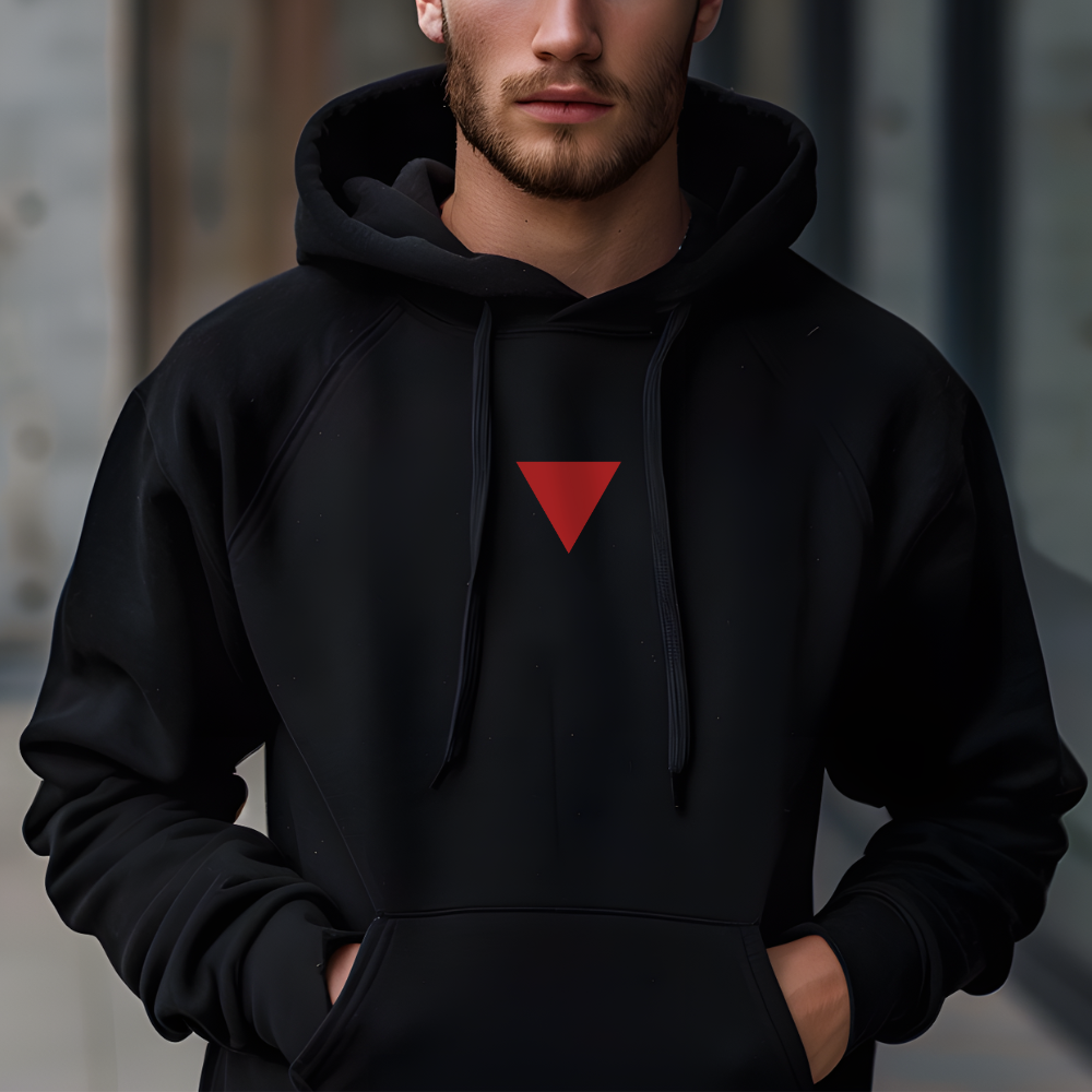 Triangle Target Hand Sign Palestine Resistance Hoodie