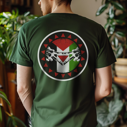 Triangle Target Hand Sign Palestine Resistance Tshirt