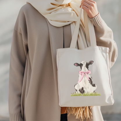 Adorable Cow Tote