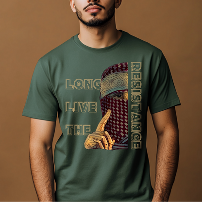 Long Live the Resistance Palestine Tshirt