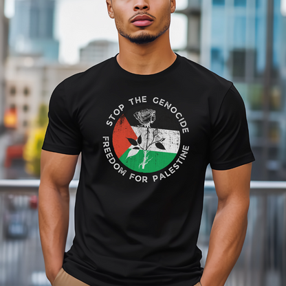 Stop the Genocide Freedom for Palestine Tshirt