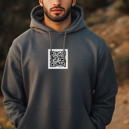 Israel is a Terrorist State QR Code Hoodie