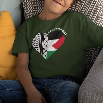 #haveaheart Kids Palestine Tshirt