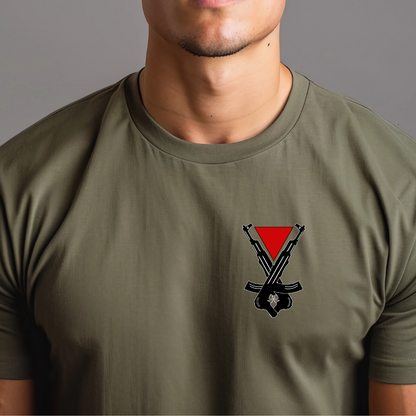 Anti Zionist Society Badge Tshirt