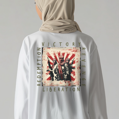 Victory Redemption Revenge Liberation Palestine Long Sleeve Tshirt