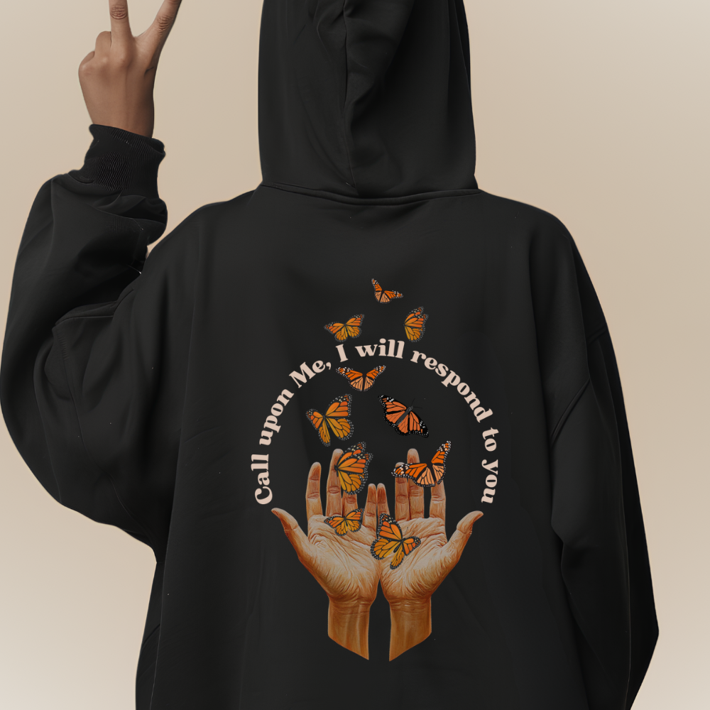 Call upon Me Islamic Quran Hoodie