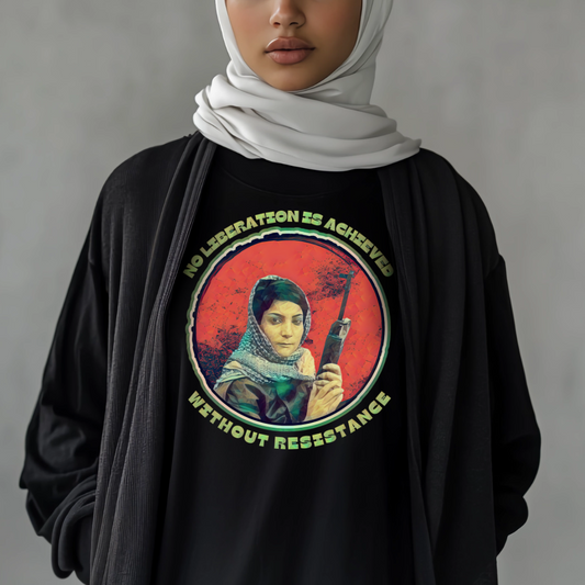 Leila Khaled Palestine Resistance Tshirt