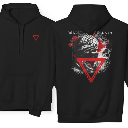 Resist and Reclaim Hollow Triangle Hoodie