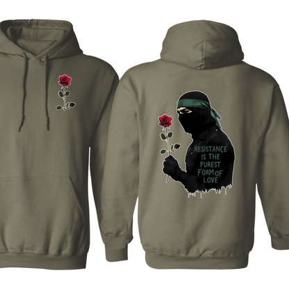 Resistance is the Purest Form of Love Palestine Hoodie