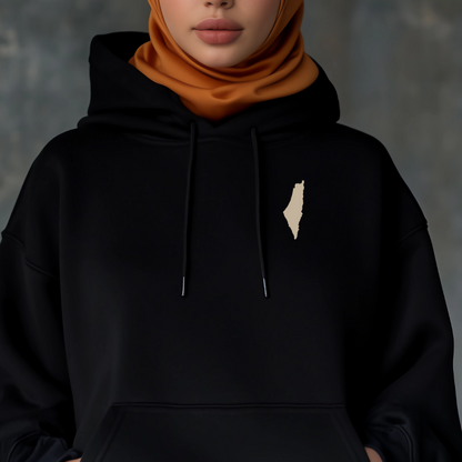 They Try to Bury Us But We Are Seeds Palestinian Map Hoodie