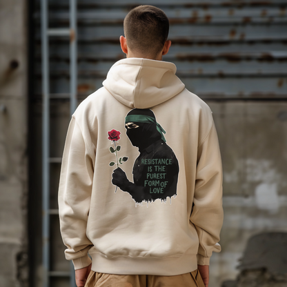 Resistance is the Purest Form of Love Palestine Hoodie