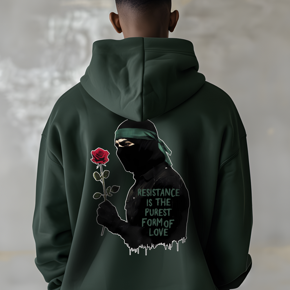 Resistance is the Purest Form of Love Palestine Hoodie