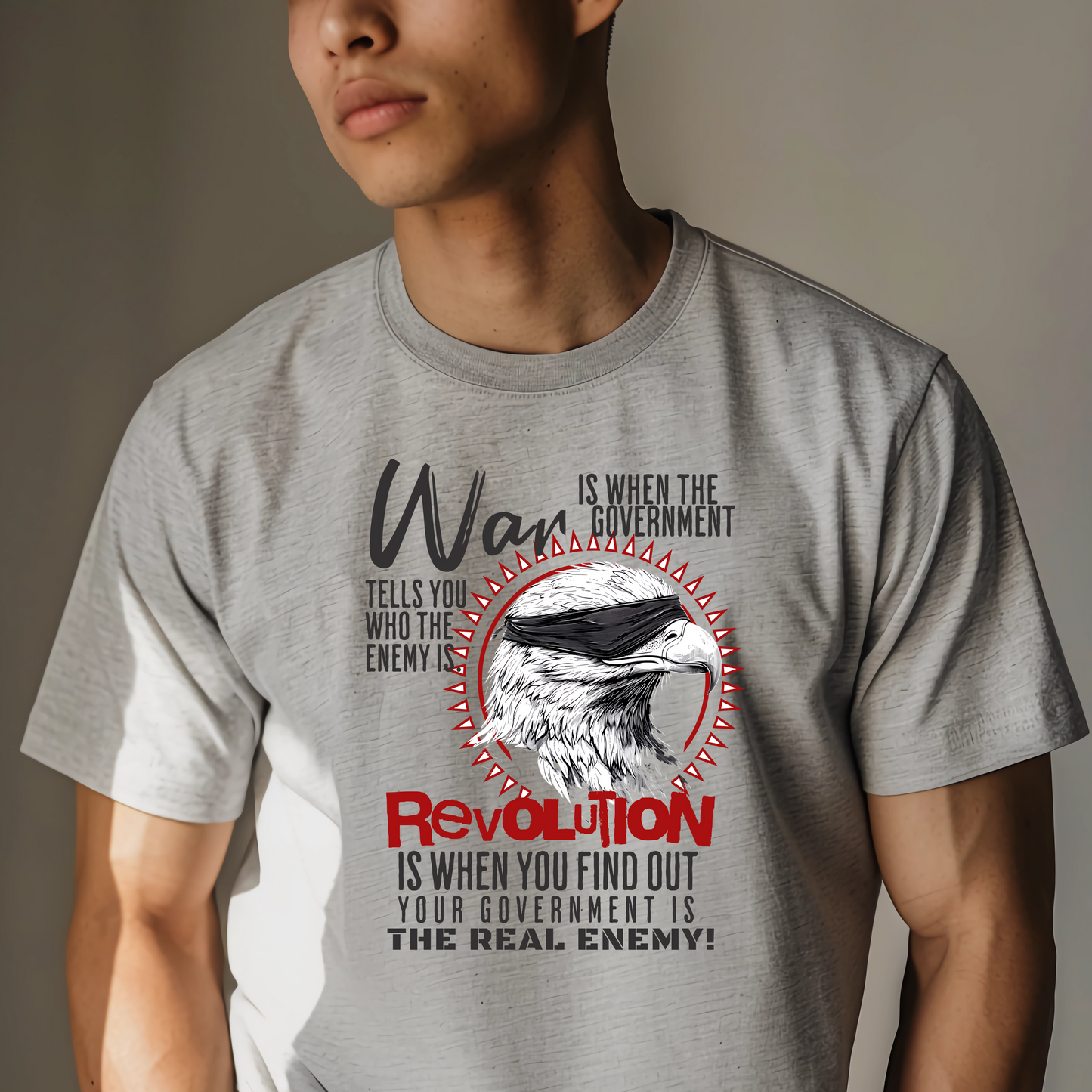 War vs Revolution Anti Government Tshirt