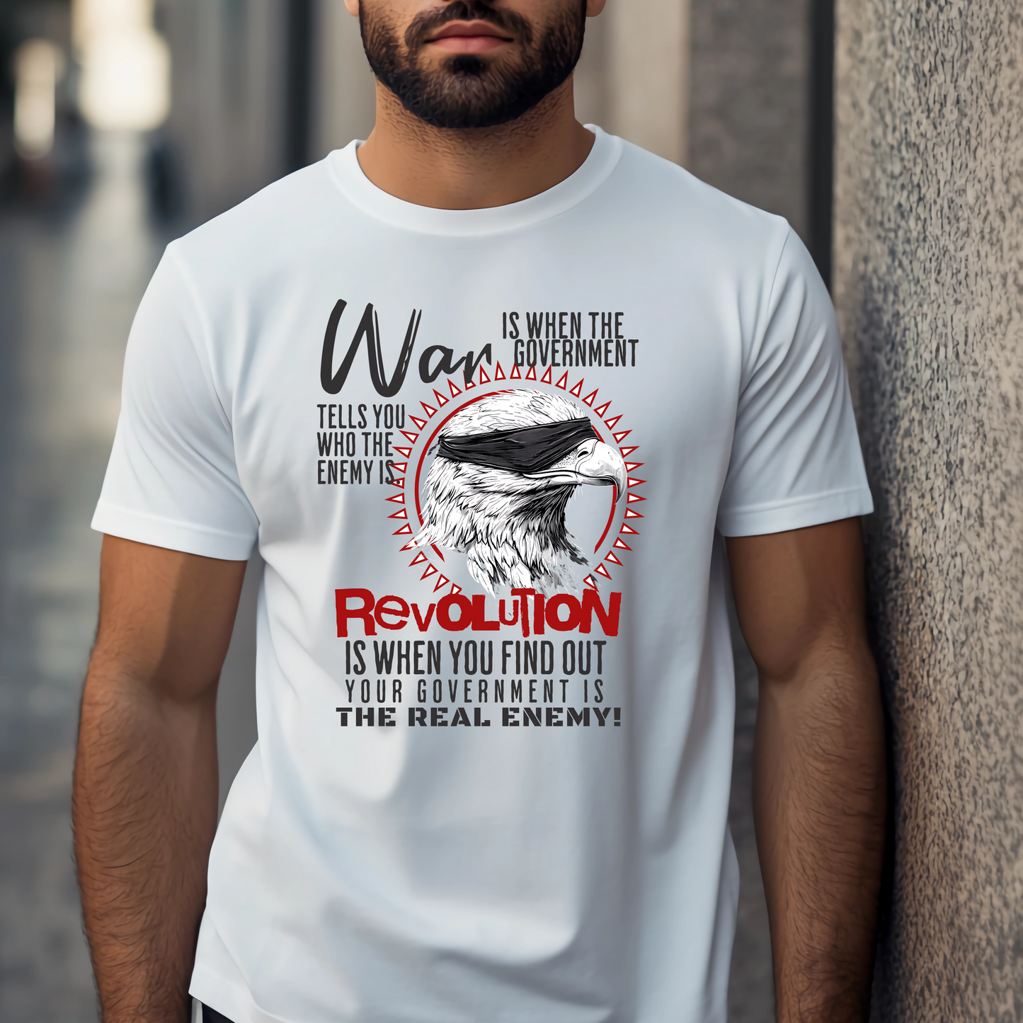 War vs Revolution Anti Government Tshirt