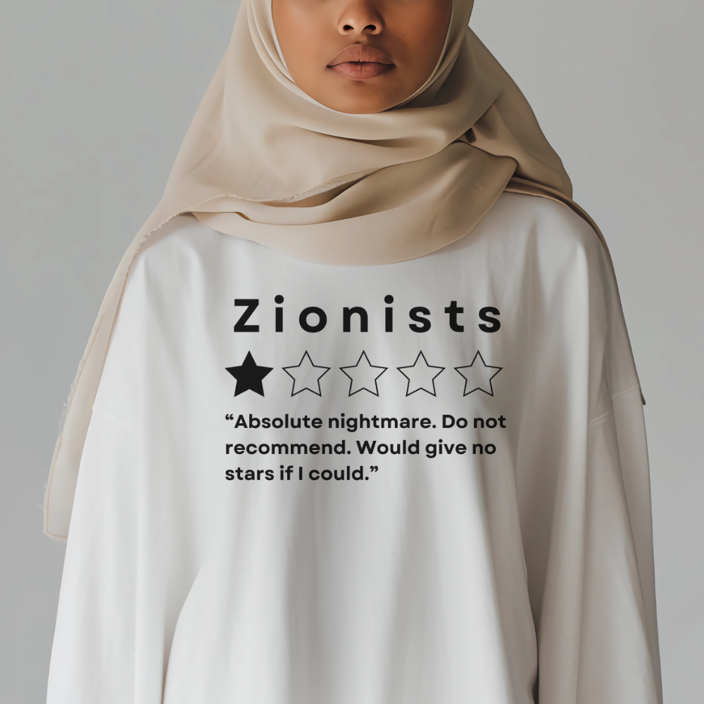 Zionists Do Not Recommend Long Sleeve Tshirt