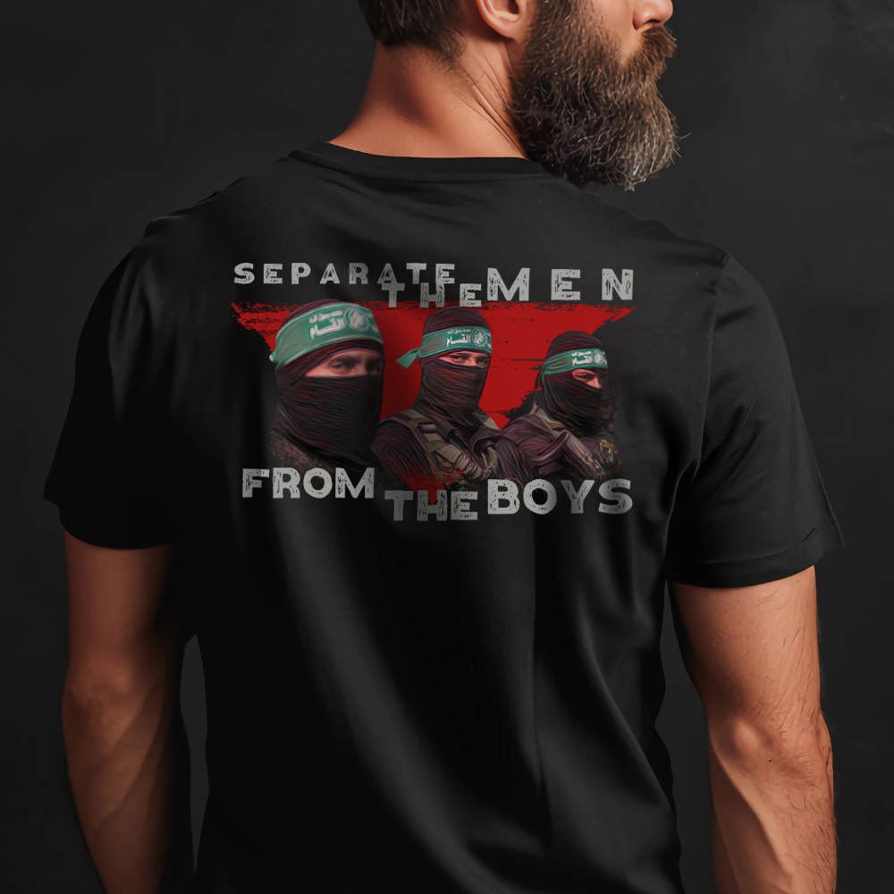 Separate the Men from the Boys Resistance Tshirt