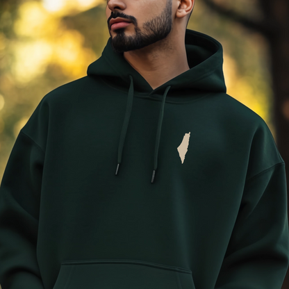 They Try to Bury Us But We Are Seeds Palestinian Map Hoodie