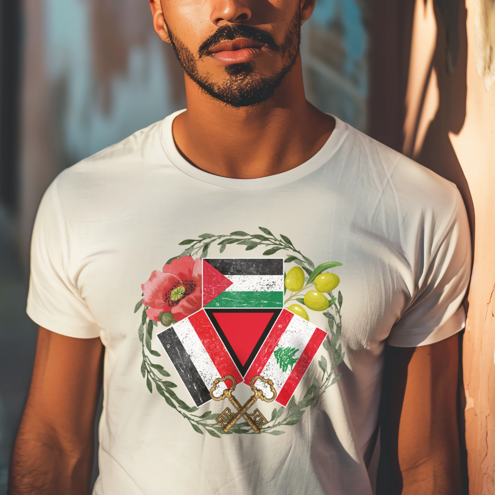 Trilogy of Brothers Palestinian Tshirt – SunnahBay