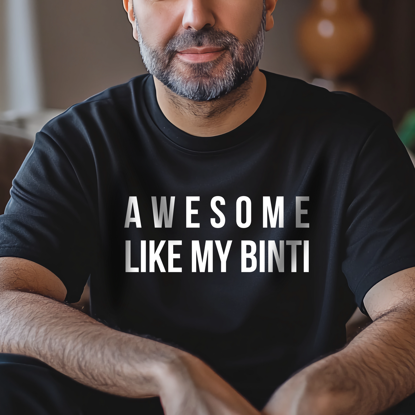 Awesome Like My Binti Muslim Dad Tshirt